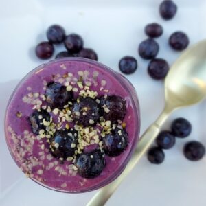 Blueberry Beet Smoothie high protein recipe
